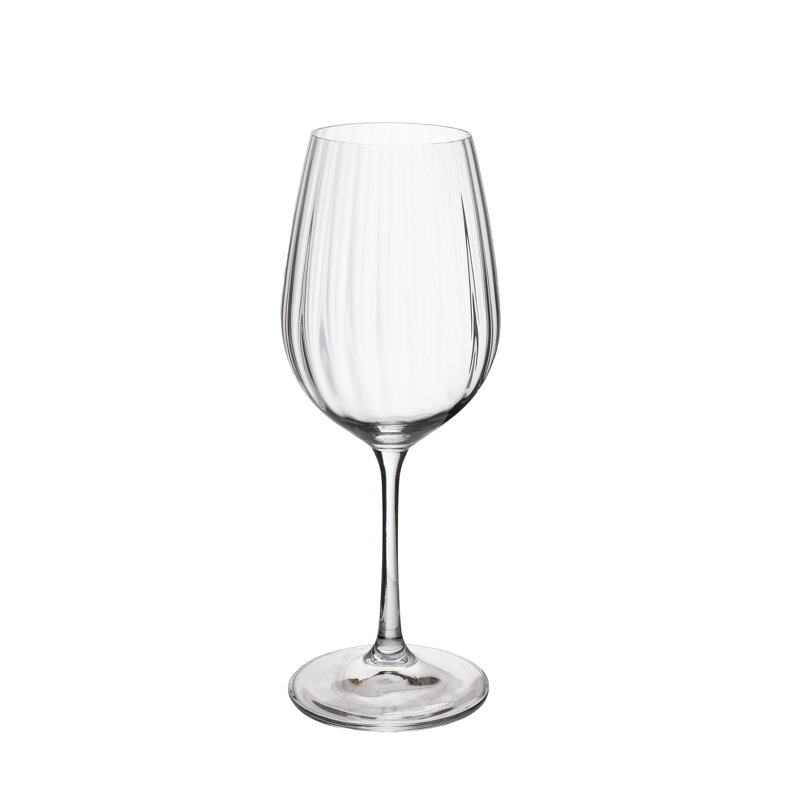 Mikasa Treviso Crystal White Wine Glasses, 350ml