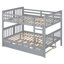 Bunk Bed With Trundle And Ladder-711679618