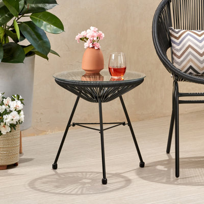 Table d'appoint d'extérieur moderne