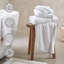 Ensemble de serviettes de bain 100% coton 600 g / m² rayé 6 pièces-124884193-124884195