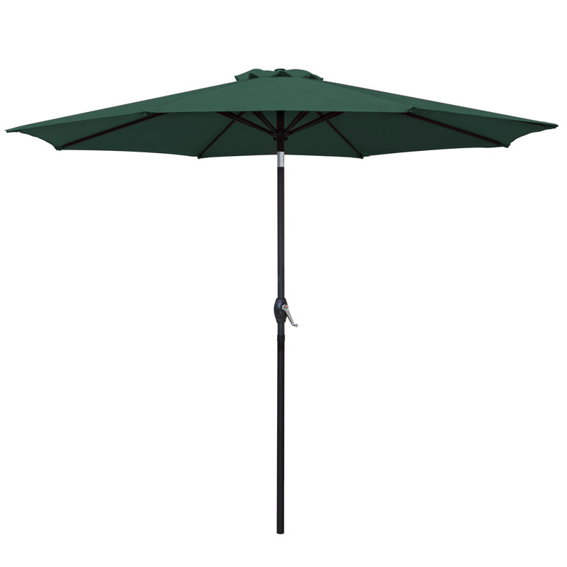 Parasol de marché 9 pi Juri, Vert