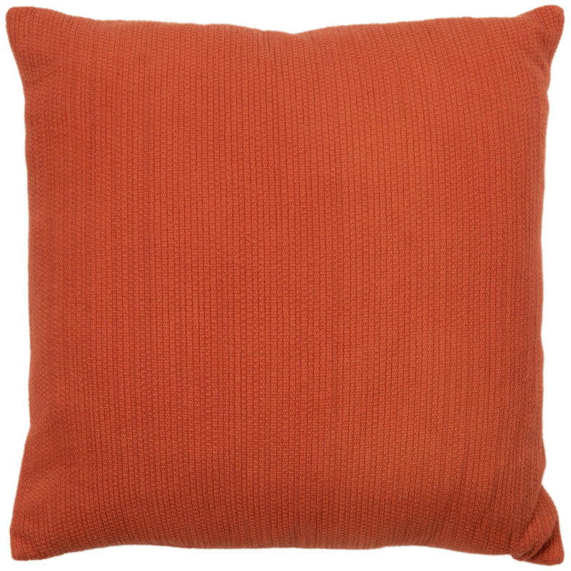 Coussin en coton Brocka, Rouge