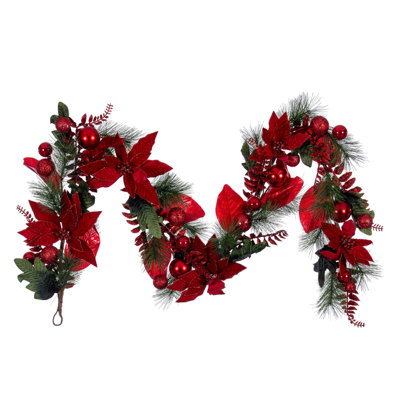 72'' in. Faux Fern Garland