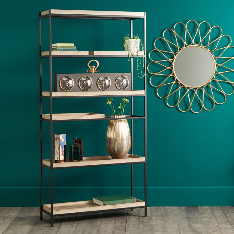 Magaw 90cm W Metal Shelving Unit
