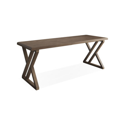 Light chestnut color Rectangular Solid Wood Writing desk