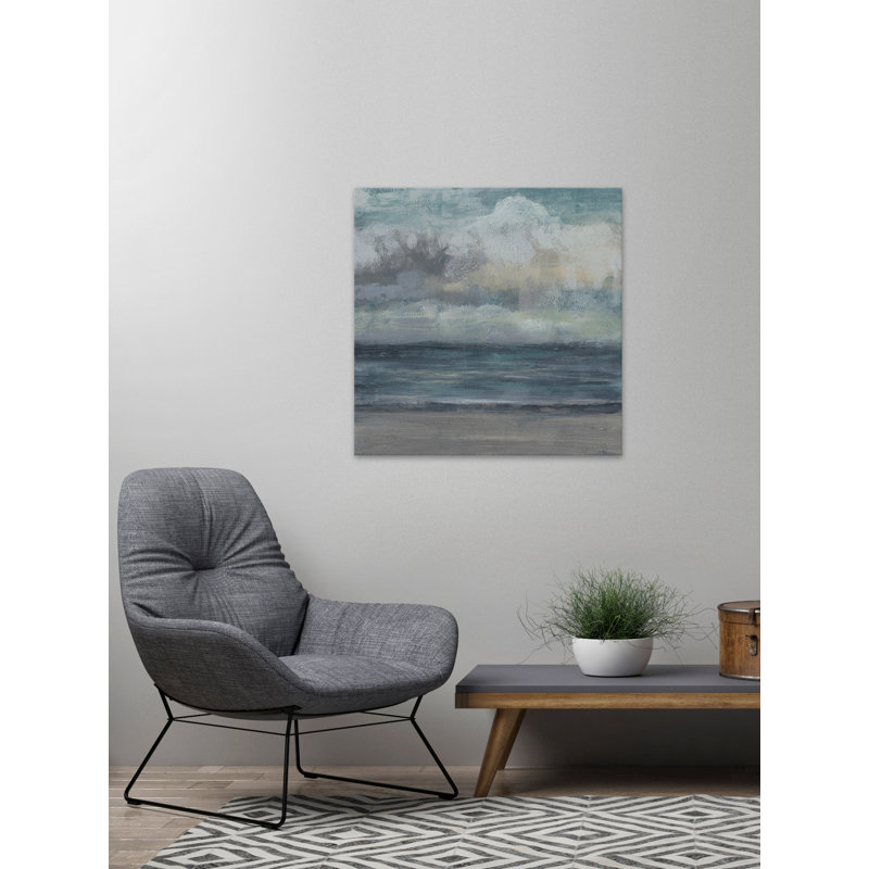 «Beach Rise III», reproduction d'art sur toile tendue, H 48 po x l 48 po