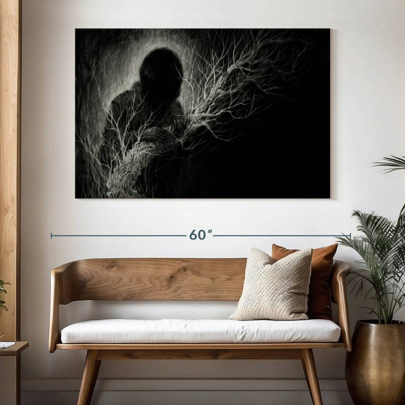 Kelan Scary, 34" H x 51" W