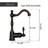 One-Handle Widespread Kitchen Bar Faucet-64149772
