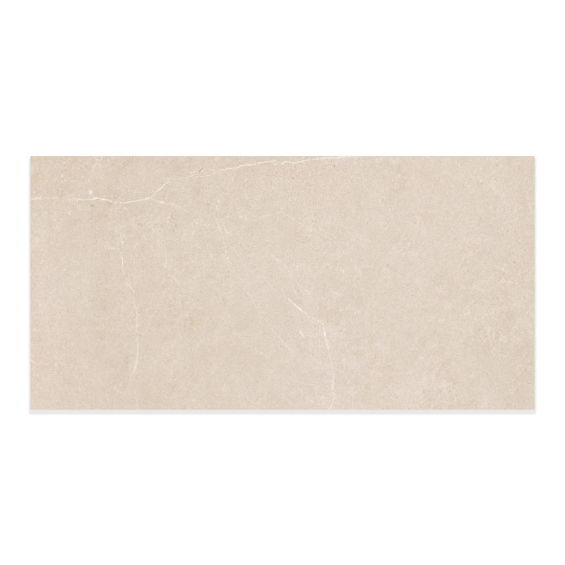 Newstone Matte 24x48 Porcelain Floor & Wall Tile (15.5 Sq. Ft./Case), Ivory