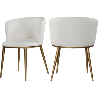 RavonSide Chair in White by Corrigan Studio