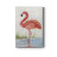 Flamant II - peinture sur toile tendue-1694165115