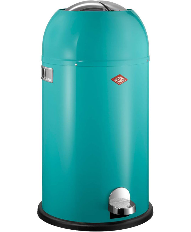 Kickmaster 33L Bin, Turquoise