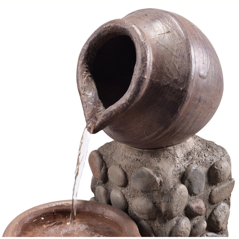 Handcrafted Outdoor Cascade Fountain
