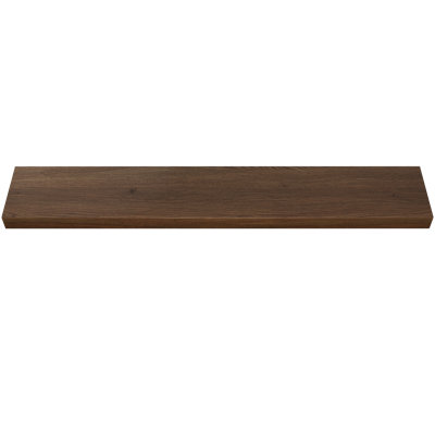 Plain Sliced Oak Floating Shelf