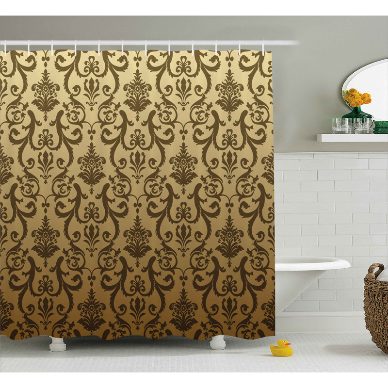 Basilia Ancient Times Classic Single Shower Curtain, 69" W x 75" L