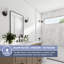Applique murale en verre transparent Hansley