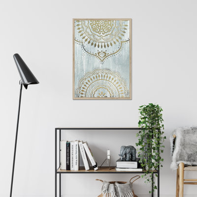 Indigo Mandala I 1 Piece Wall Art