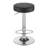 Black And Chrome Adjustable Hydraulic Bar Stool