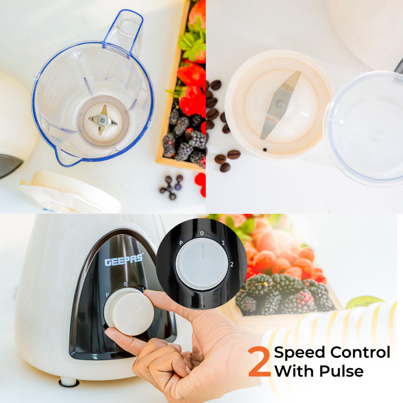 Geepas 2 Speed 1500ml Blender