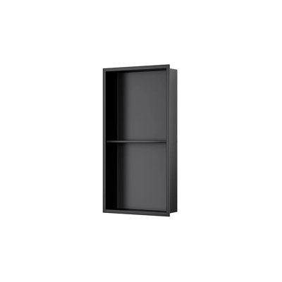 24 X 12 X 4 In Stainless Steel Shower Niche Insert, Bathroom Shower Niche Shelf, Horizontal Or Vertical Installation