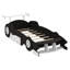 Lit plateforme simple en forme de voiture de course avec roues, cadre de lit de voiture en bois pour enfants, aucun sommier nécessaire-1075513914