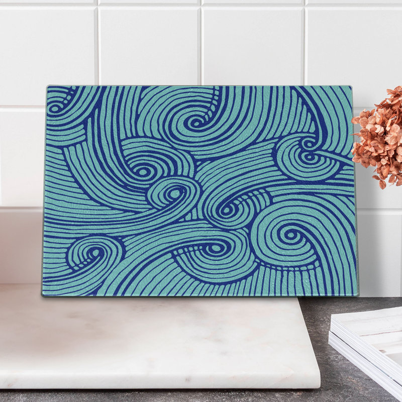 East Urban Home Glass Cutting Board