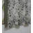 Handcrafted Curtain – Akashganga Gray Floral Block Print Linen Soft Light Filtering Window Curtain-915891756