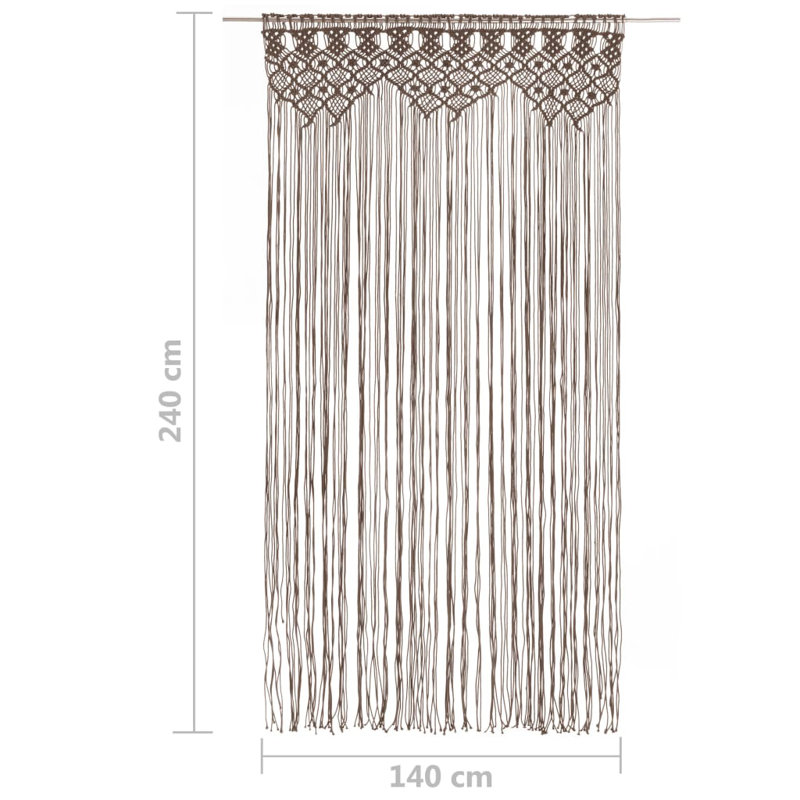 Laster Sheer Curtain Single Panel, Taupe
