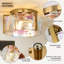 Glass Flush Mount