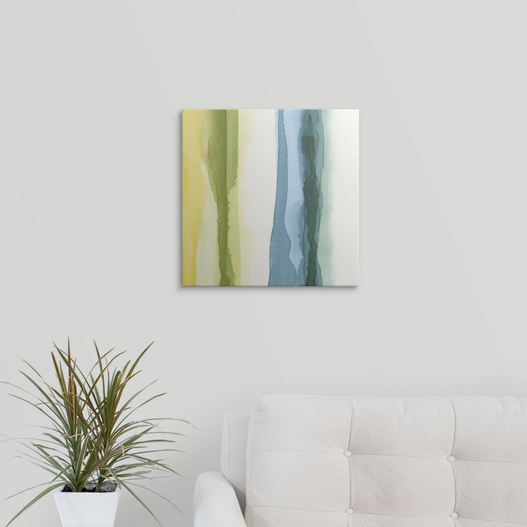 « iv » chariklia zarris, reproduction d’art Liquidity, H 35 po x l 35 po x P 1,5 po, Toile