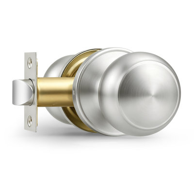 Privacy Door Knobs with Round Rosette