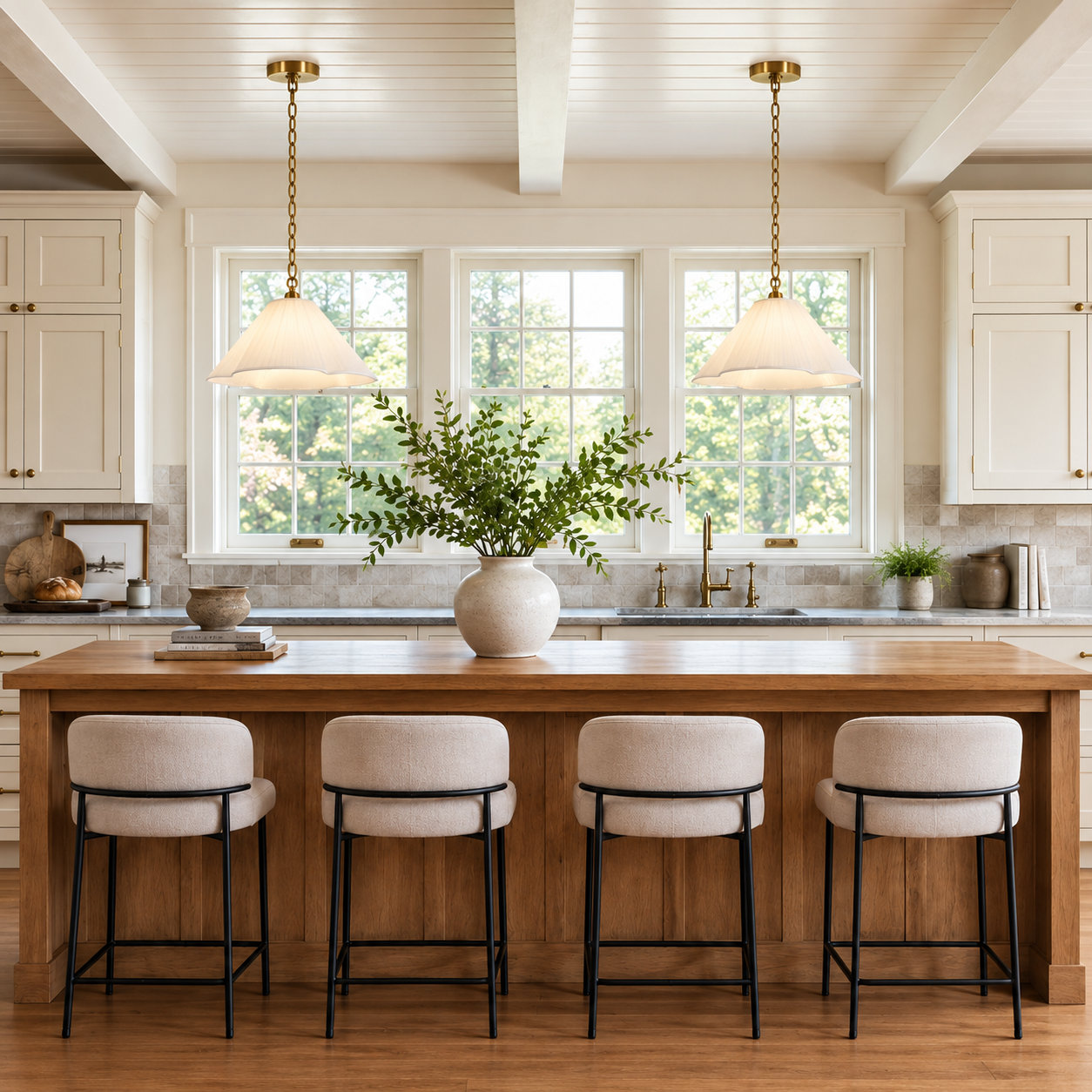 1 - Light Pendant, White