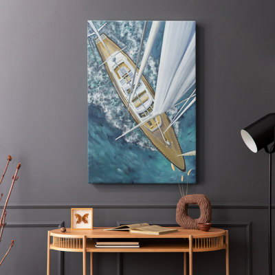 Sailing Around The World -Gallery Wrapped Cavas