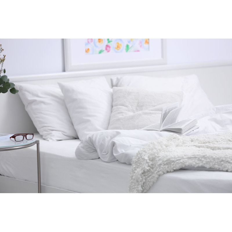 Drap-housse à densité de tissage 6 pts T-200 par Rifz, Drap plat de taille double