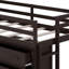 Lit mezzanine avec tiroirs et tablette-164545334