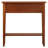 Petite Solid Wood Console in Medium Oak