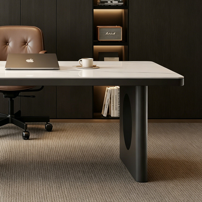 Bureau luxueux et moderne, 29.53" H x 62.99" W x 31.5" D