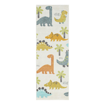 Unique Loom Dinotopia Whimsy Kids Rug