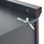 Armoires spacieuses autoportantes, fabrication en MDF, conception moderne pour le rangement de la cuisine