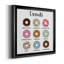 «Donut», impression d'art textuel sur toile encadrée-1191605525-1191605526