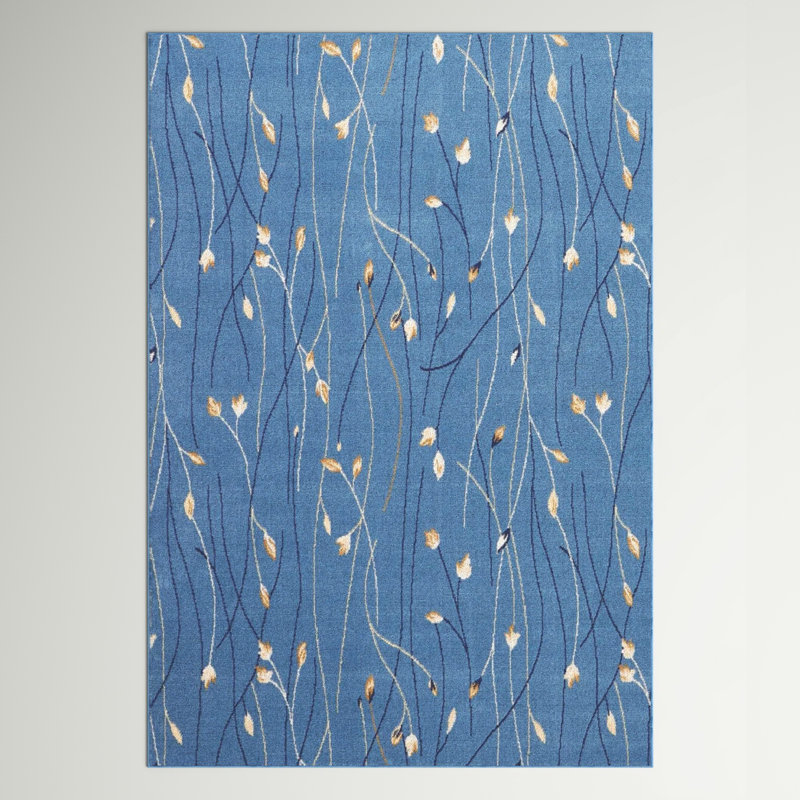 Aratrika Floral Indoor Rug, Rectangle 8'6" x 12'