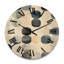 Horloge murale en bois massif Warwickshire-229641208