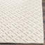 Bareen Geometric Handmade Tufted Wool/Cotton Area Rug in Ivory-629831701