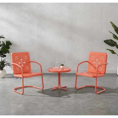 Dadi 3-piece Retro Outdoor Chair Set