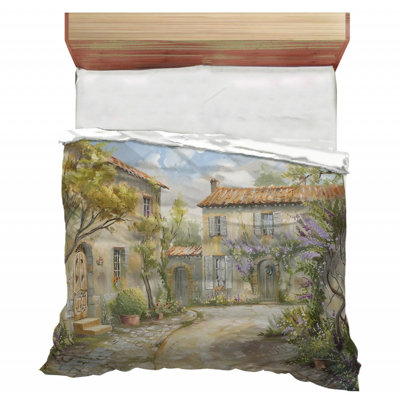 Trendy Floral Plush Bedding