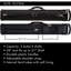 34" 2 Butts and 4 Shafts Leather Pool Cue Case-4031085