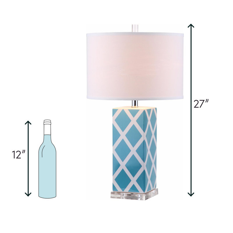 Rainhard Table Lamp, Light Blue