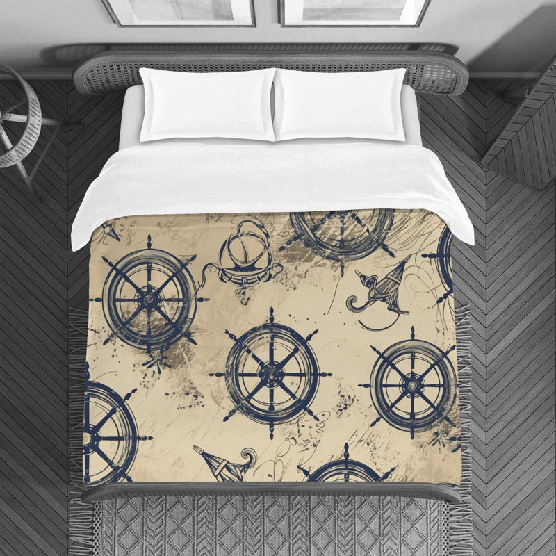 Nautical Duvet Cover, Twin Duvet Cover