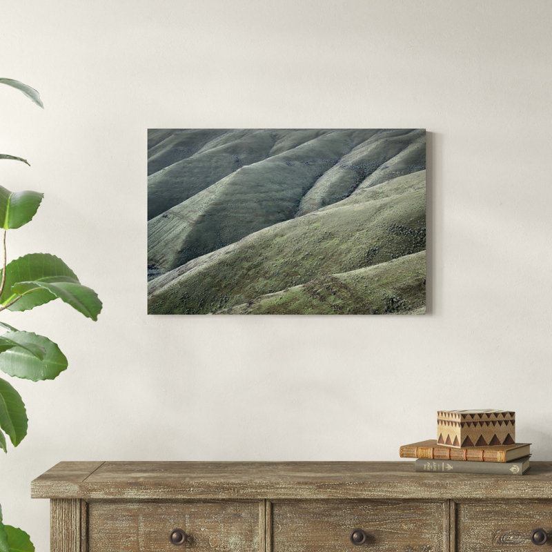 «Columbia Plateau Oregon» par Alan Majchrowicz - photographie sur toile tendue, H 20 po x l 30 po