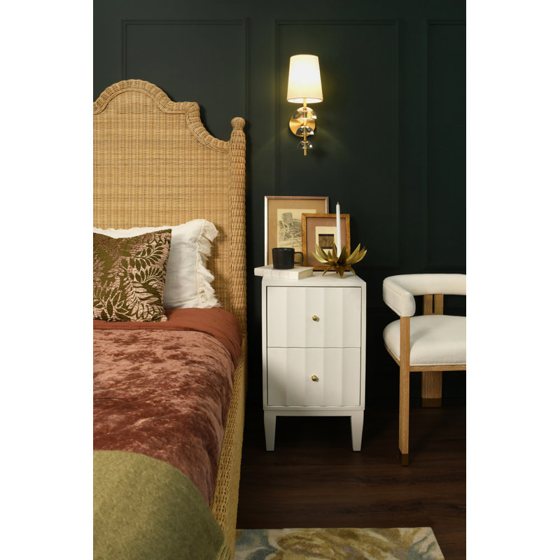 Hammond 2 - Drawer Nightstand, White